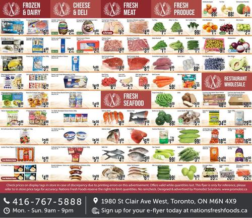 Nations 旗舰店 Toronto flyers valid 2026-01-09 - 2026-01-16