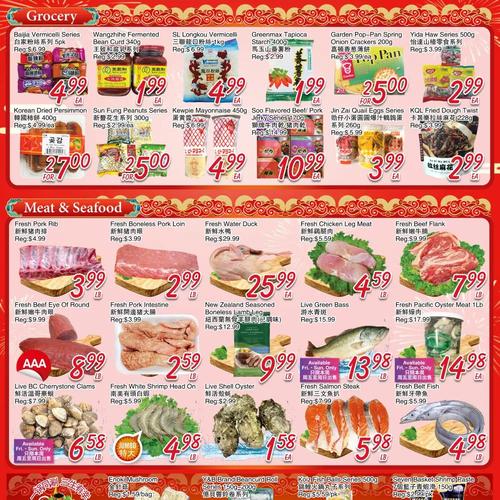 丰泰超市 Scarborough flyers valid 2026-01-16 - 2026-01-23