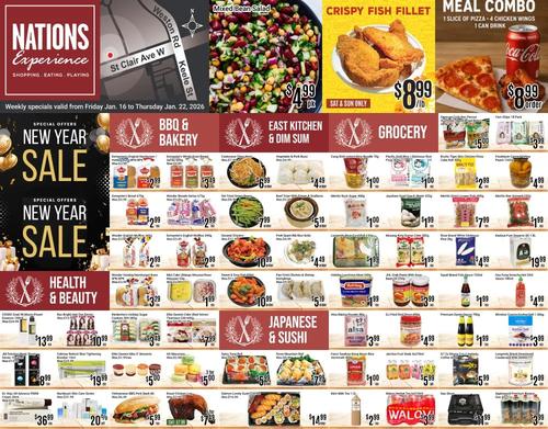 Nations 旗舰店 Toronto flyers valid 2026-01-16 - 2026-01-23