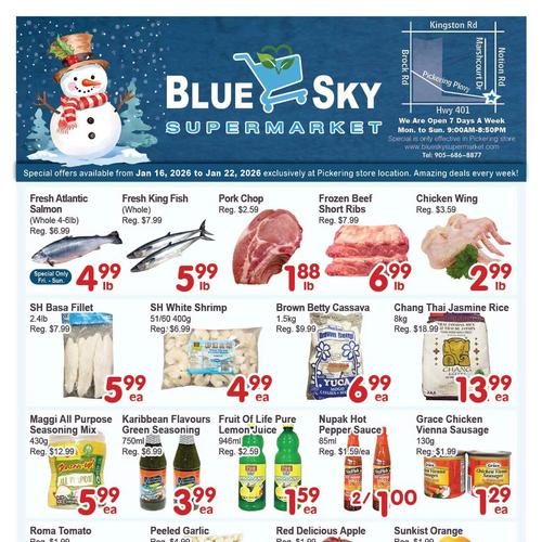 蓝海超市 Pickering Pickering flyers valid 2026-01-16 - 2026-01-23