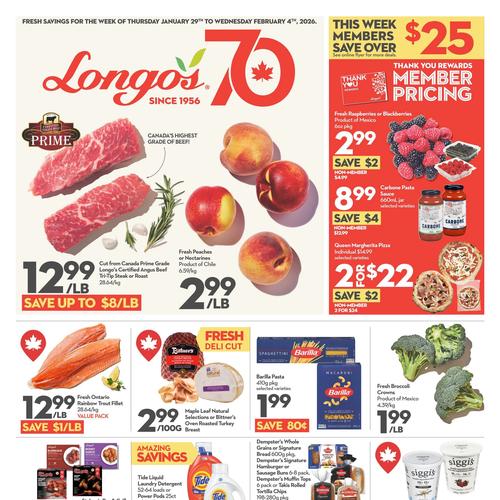 Longo's flyers valid 2026-01-29 - 2026-02-04