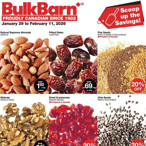 Bulk Barn flyers valid 2026-01-29 - 2026-02-11