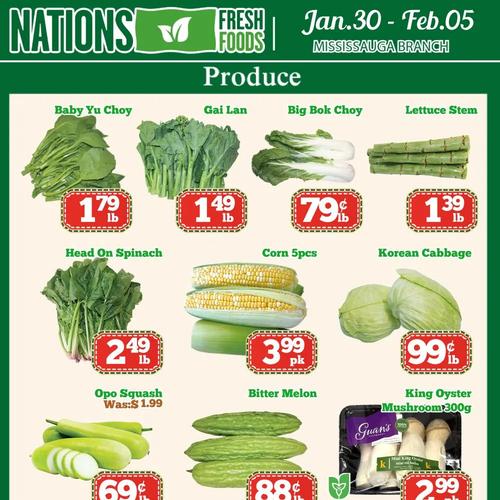 Nations 密西沙加店 Mississauga flyers valid 2026-01-30 - 2026-02-06