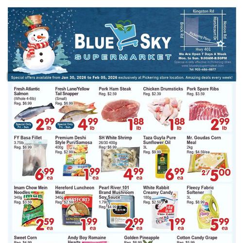 蓝海超市 Pickering Pickering flyers valid 2026-01-30 - 2026-02-06