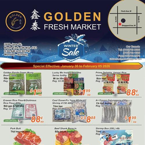 鑫泰超市 North York flyers valid 2026-01-30 - 2026-02-06