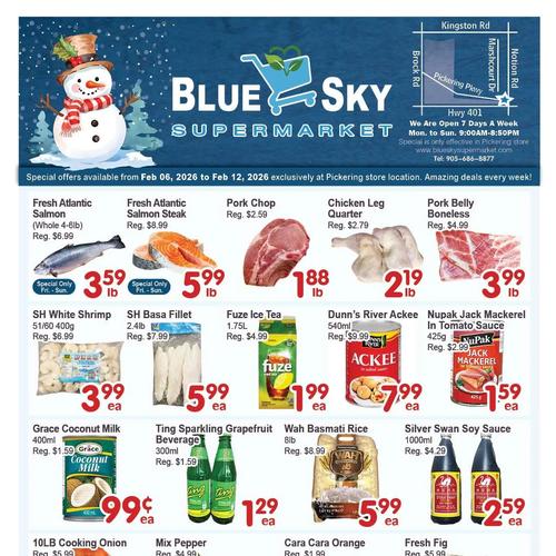 蓝海超市 Pickering Pickering flyers valid 2026-02-06 - 2026-02-13