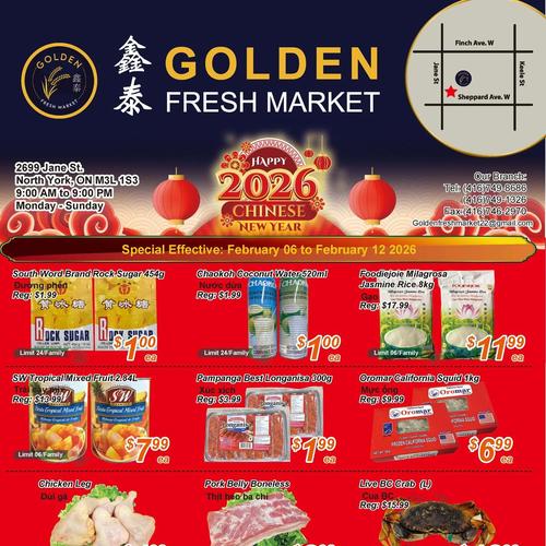 鑫泰超市 North York flyers valid 2026-02-06 - 2026-02-13