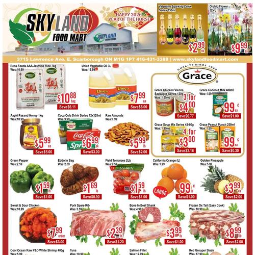 鸿福超市 Scarborough flyers valid 2026-02-13 - 2026-02-20