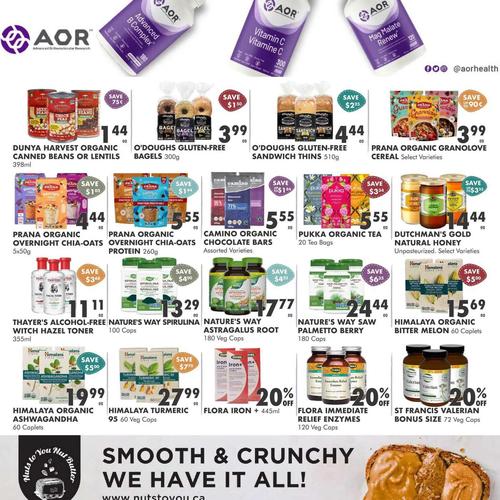 Ambrosia Natural Foods Thornhill flyers valid 2026-02-01 - 2026-03-01