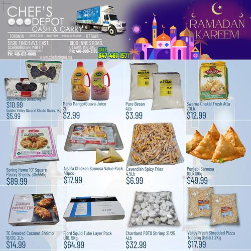 ChefsDepot Scarborough flyers valid 2026-02-01 - 2026-03-01