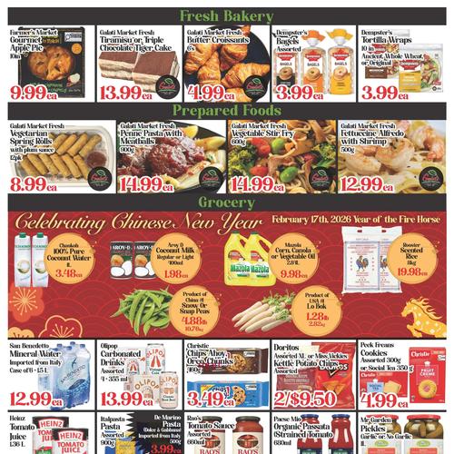 Galati Market Fresh North York flyers valid 2026-02-13 - 2026-02-27