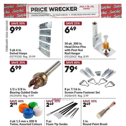 Princess Auto Markham flyers valid 2026-02-01 - 2026-03-01