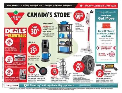 CANADIAN TIRE (ON) flyers valid 2026-02-13 - 2026-02-19