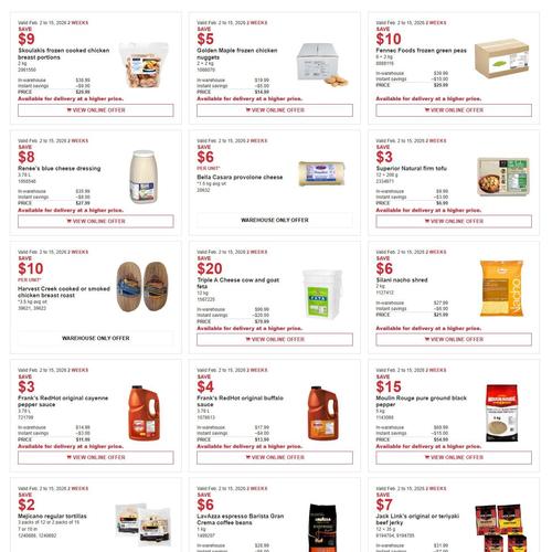 Costco 安大略 Richmond Hill flyers valid 2026-02-02 - 2026-02-16