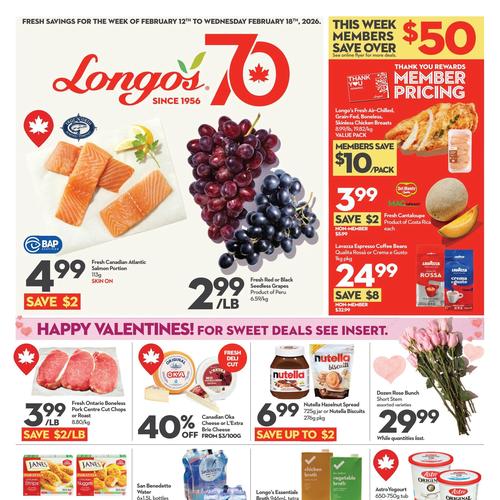 Longo's flyers valid 2026-02-12 - 2026-02-18