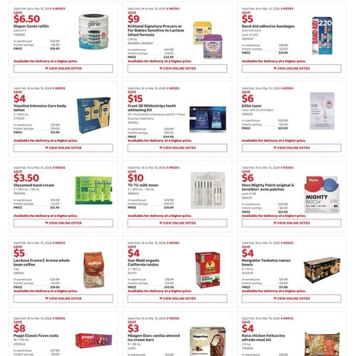 Costco 安大略 Richmond Hill flyers valid 2026-02-16 - 2026-03-02