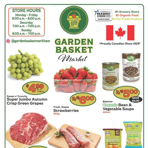  The Garden Basket Food Markets Markham flyers valid 2026-02-19 - 2026-02-26