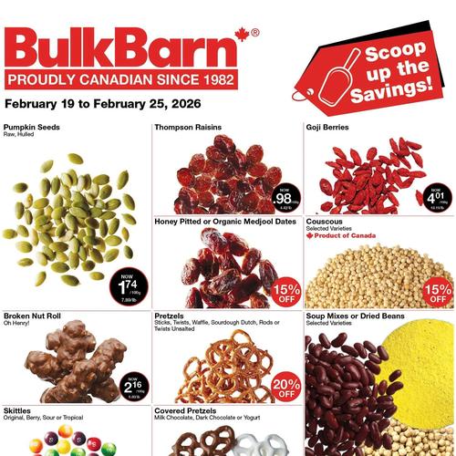 Bulk Barn flyers valid 2026-02-19 - 2026-02-25
